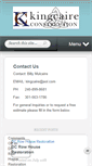 Mobile Screenshot of kingcaireconstruction.com